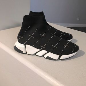 Balenciaga speed 2.0 Black and white